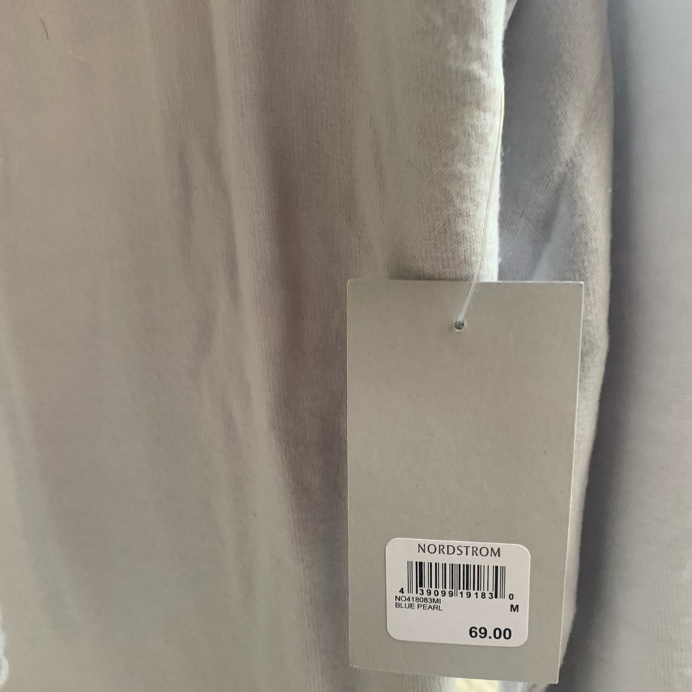 NWT Nordstrom Funnel Neck Top - Picture 4 of 8